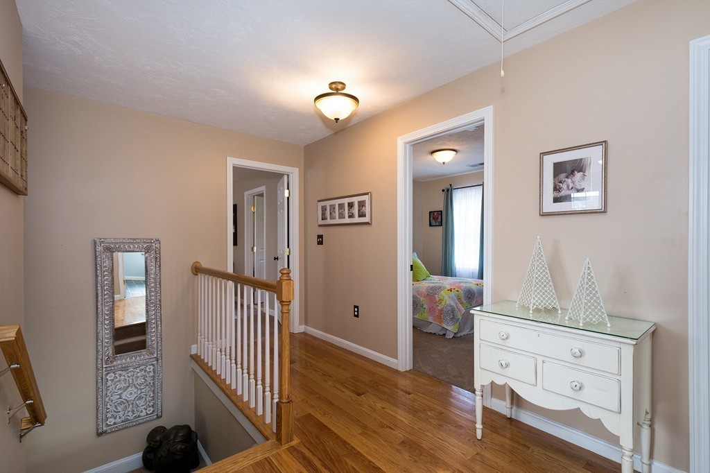 63 Saw Mill Road Duxbury, MA 02332 - Photo 17 of 29 workspace with wooden floor and mirror