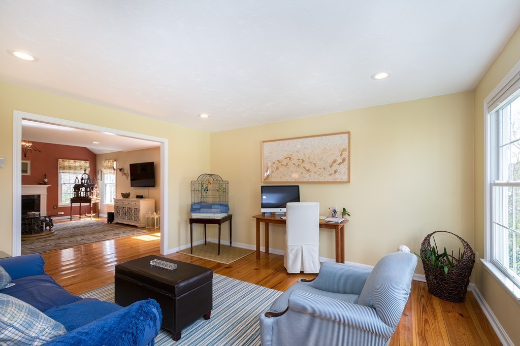 63 Saw Mill Road Duxbury, MA 02332 - Photo 3 of 29 a living room with furniture and wooden floor