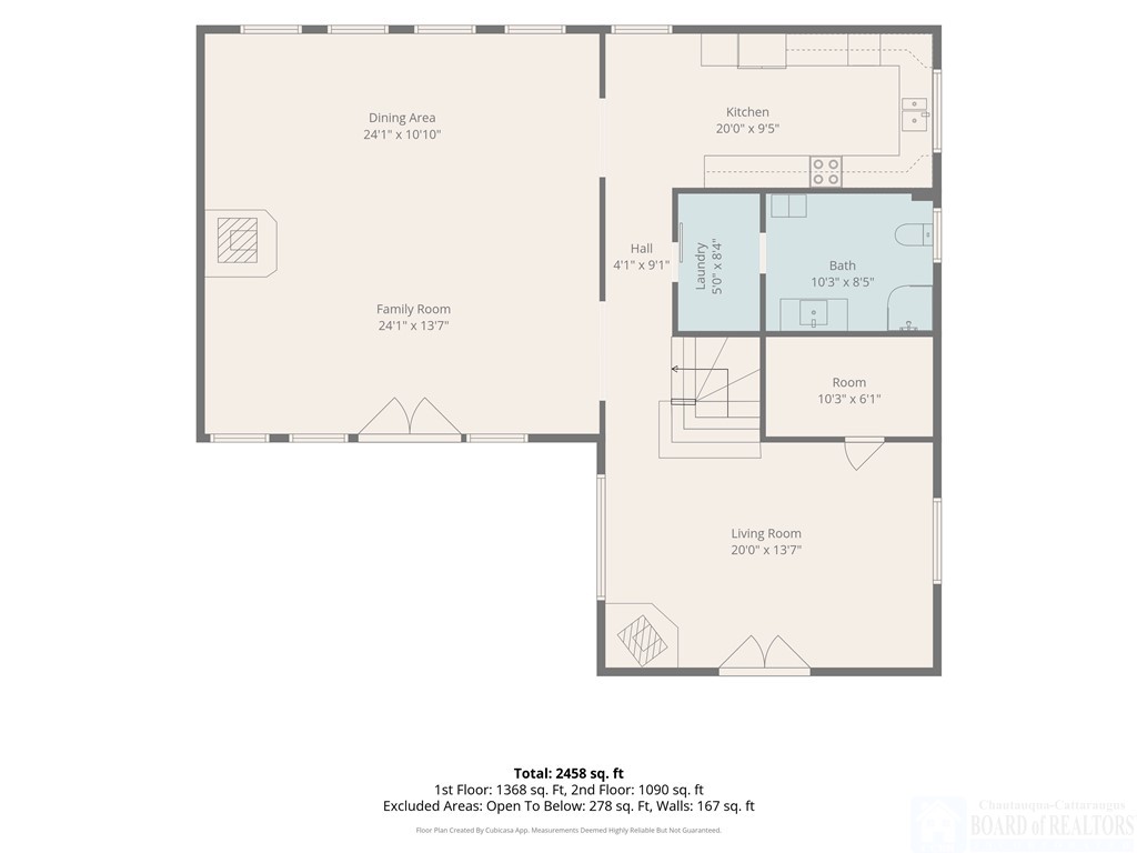 5689 Fenner Road Stockton, NY 14782 - Photo 49 of 50 Main level floorplan