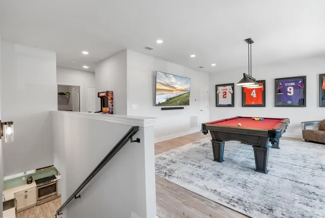 a room with furniture and window