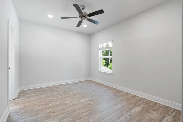 wooden floor in an empty room