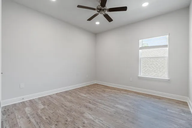 wooden floor in an empty room