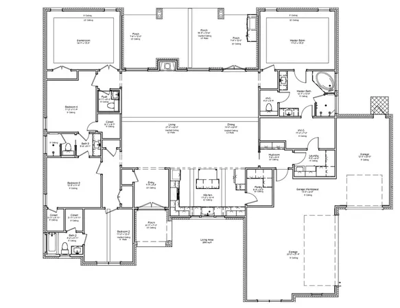 a picture of a room with a white wall and white walls