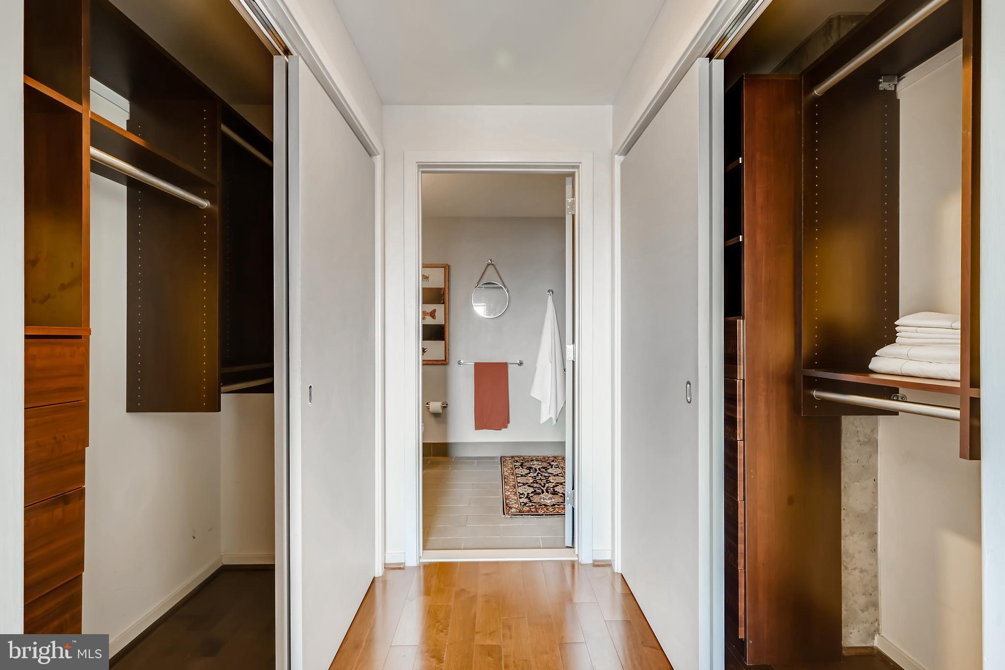 1200 Steuart Street, Unit 720 Baltimore, MD 21230 - Photo 14 of 79 Bedroom closets