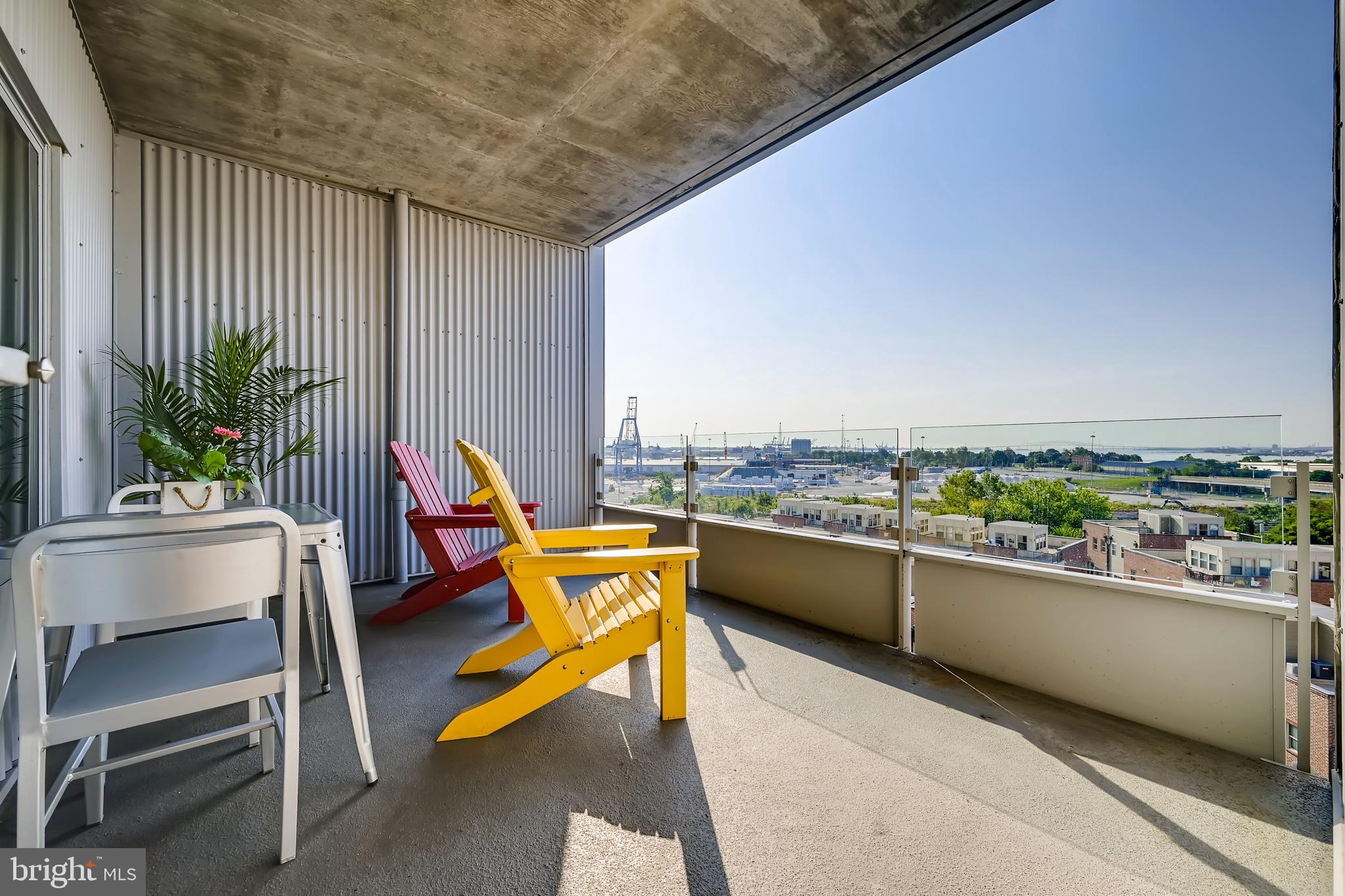 1200 Steuart Street, Unit 720 Baltimore, MD 21230 - Photo 20 of 79 Private Balcony
