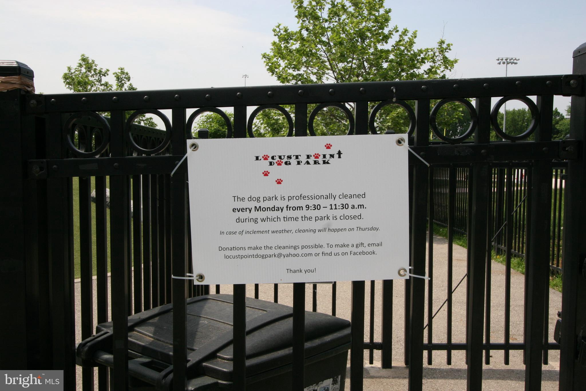 1200 Steuart Street, Unit 720 Baltimore, MD 21230 - Photo 71 of 79 Dog Park in Latrobe Park