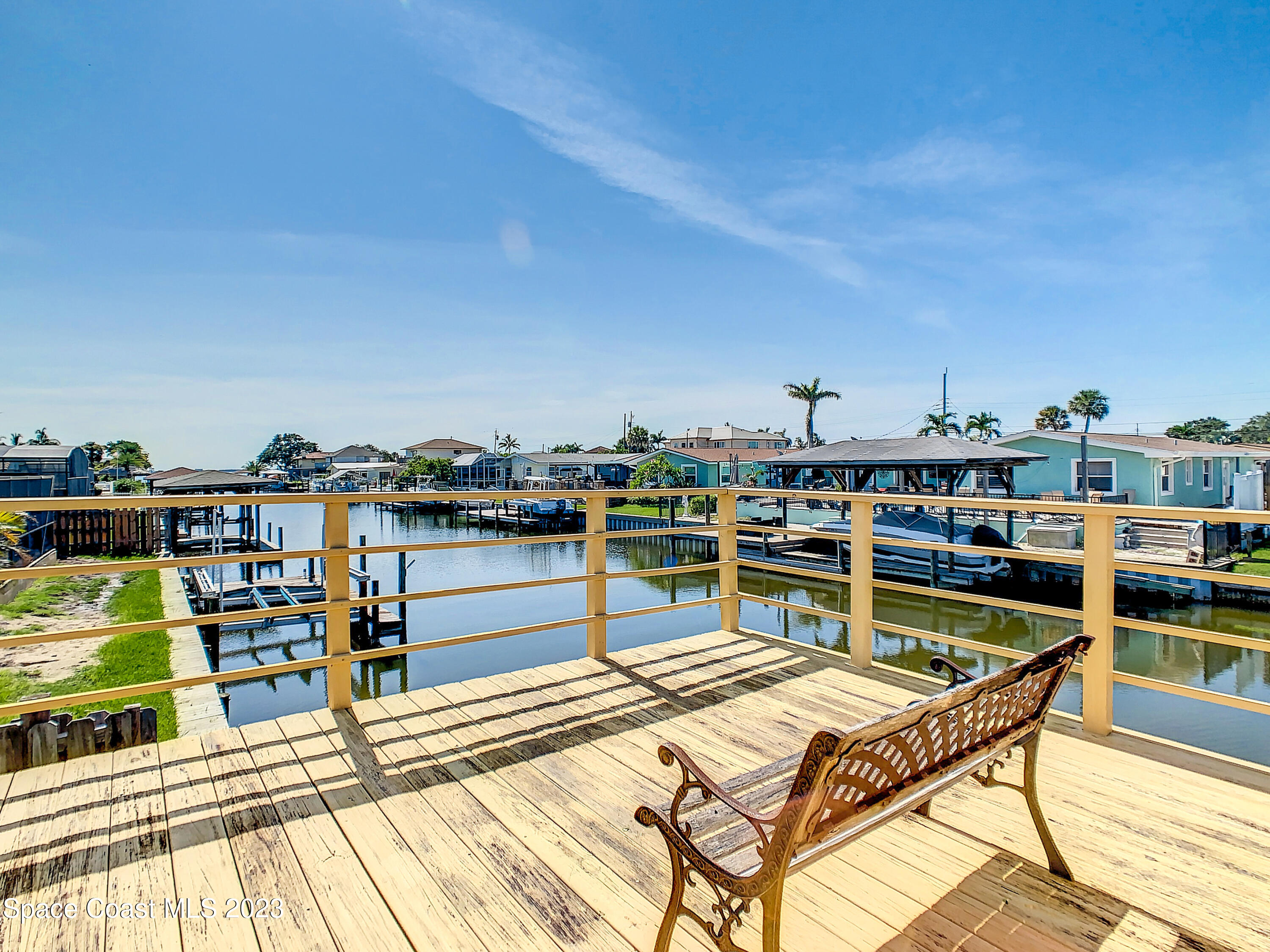 1675 East Riviera Drive Merritt Island, FL 32952 - Photo 40 of 50 a roof deck with patio