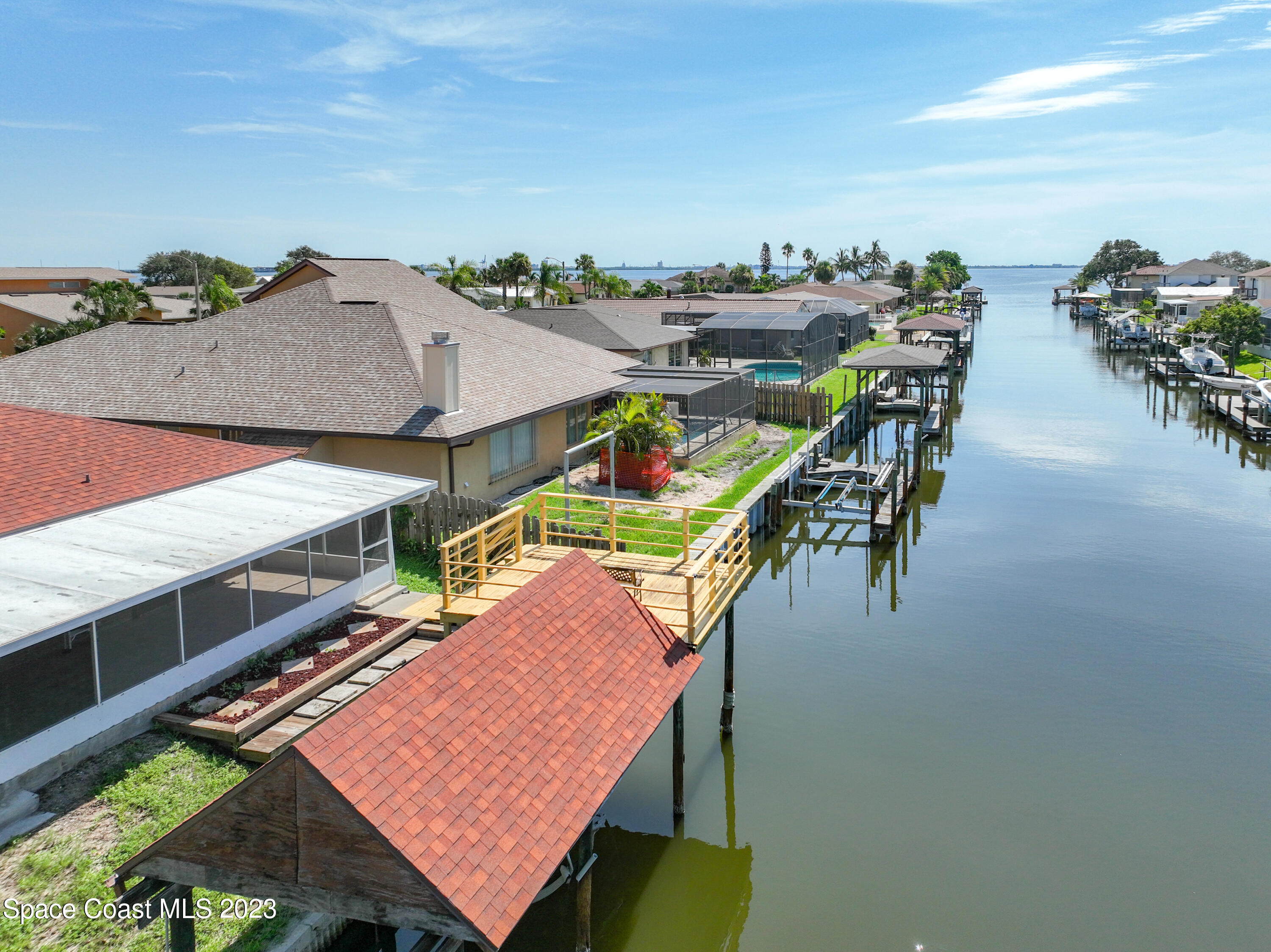 1675 East Riviera Drive Merritt Island, FL 32952 - Photo 45 of 50 a view of an ocean from a balcony