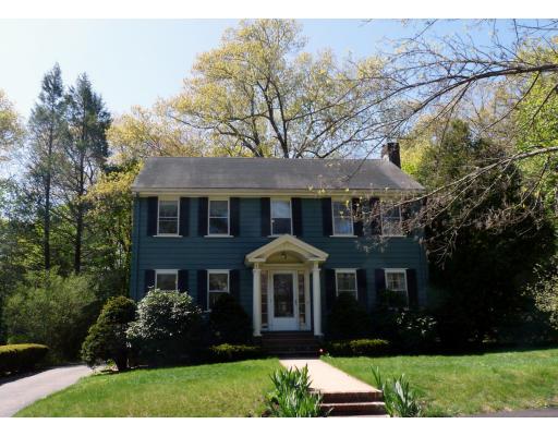 42 Calvin Road Newton, MA 02460 - Photo 1 of 1 a front view of a house with garden