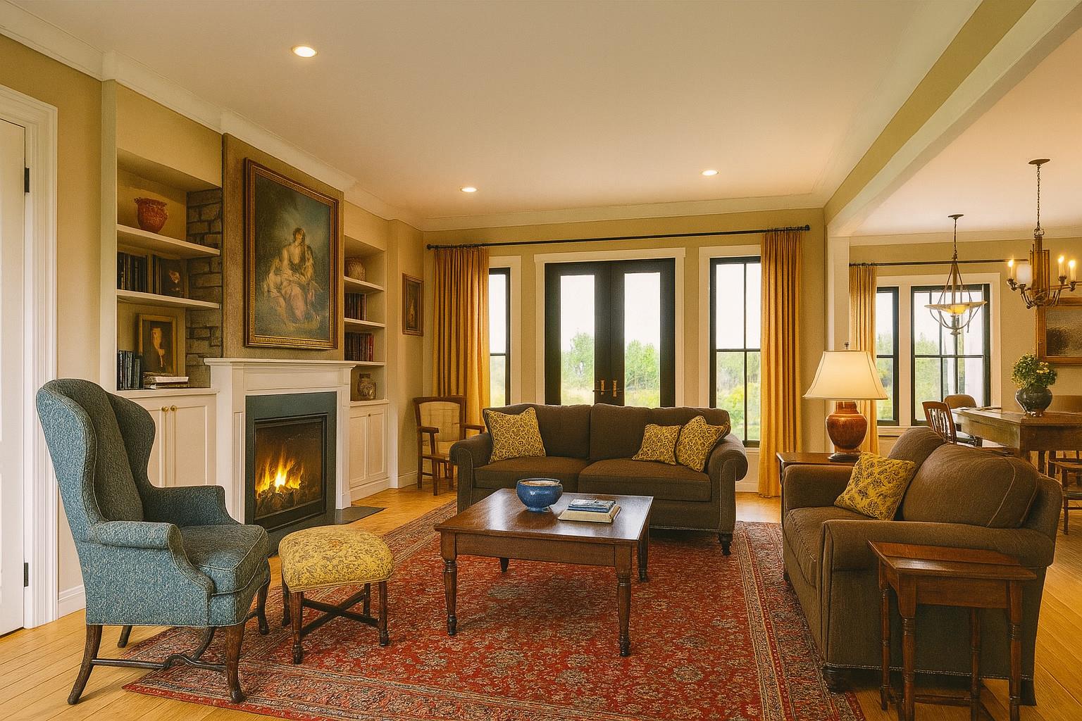 8 Newburgh Road Patterson, NY 12563 - Photo 3 of 22 a living room with furniture fireplace and window