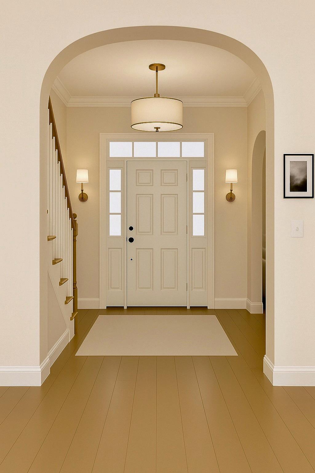 8 Newburgh Road Patterson, NY 12563 - Photo 5 of 22 an empty room with wooden floor and mirror