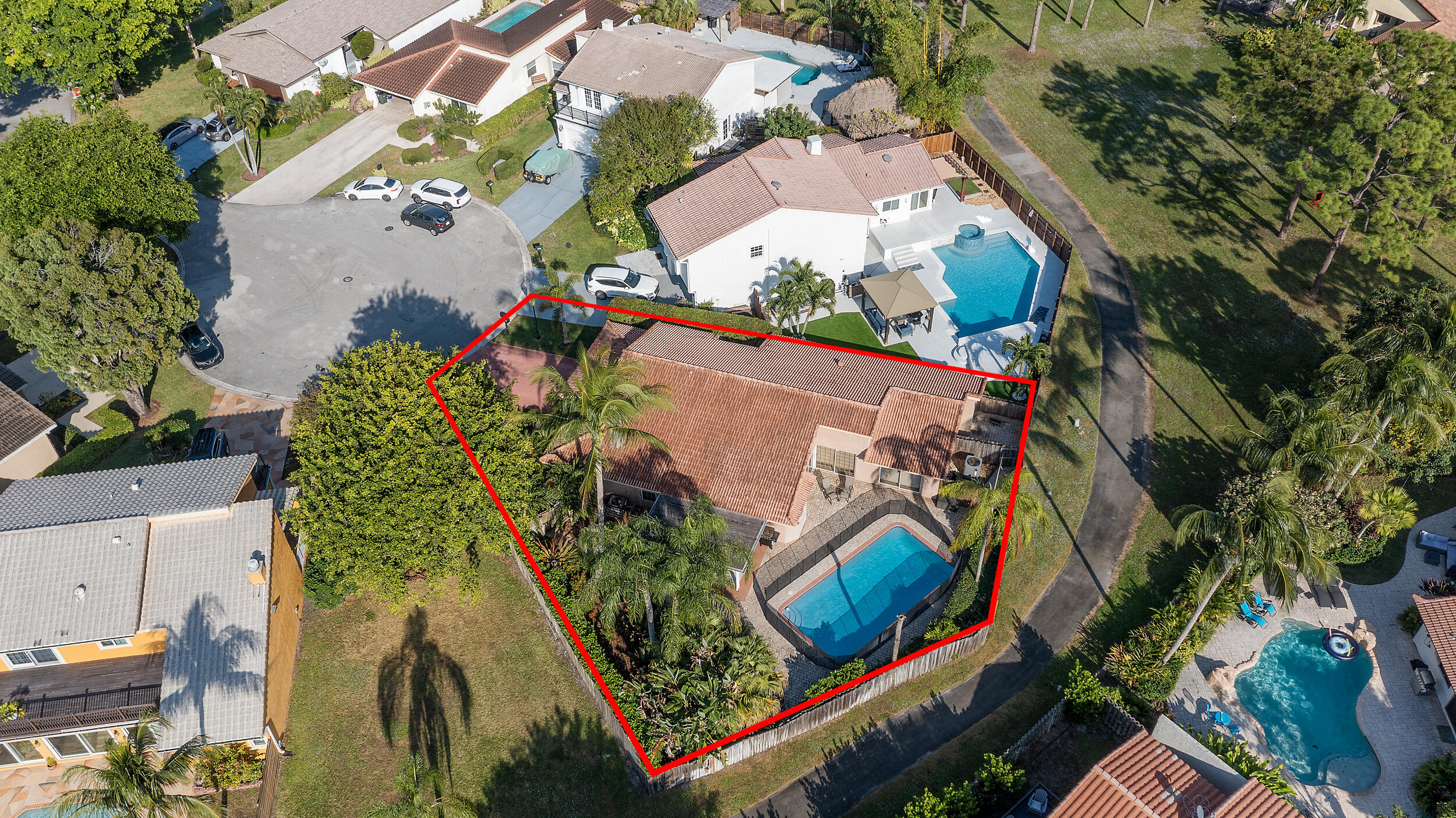 21089 Brookshire Terrace Boca Raton, FL 33433 - Photo 27 of 30 an aerial view of a house