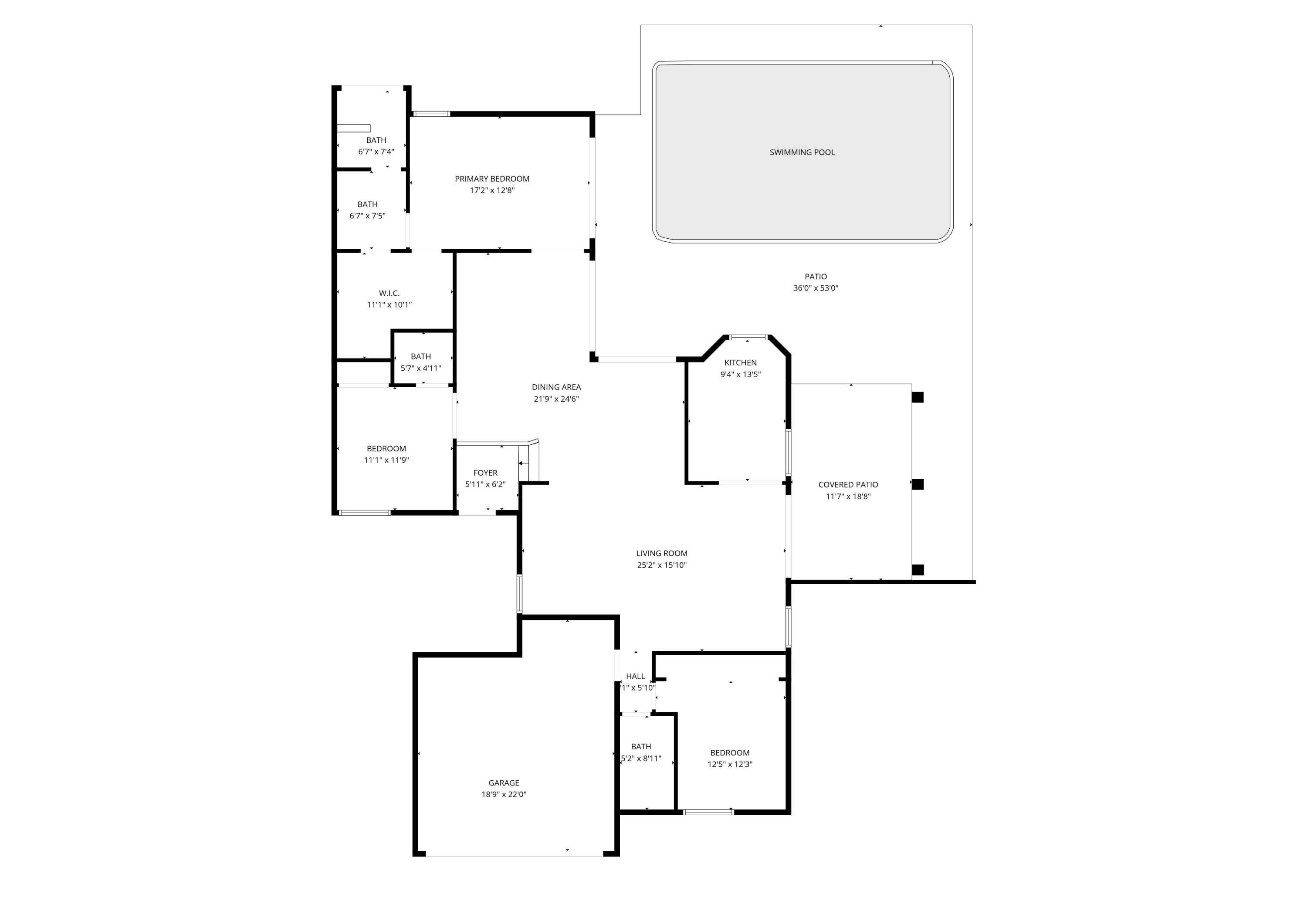 21089 Brookshire Terrace Boca Raton, FL 33433 - Photo 30 of 30 a picture of floor plan