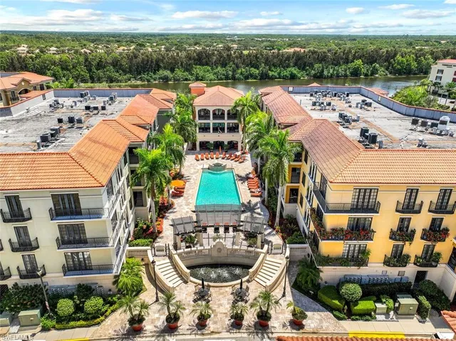 a view of a lake with a nearby beach
