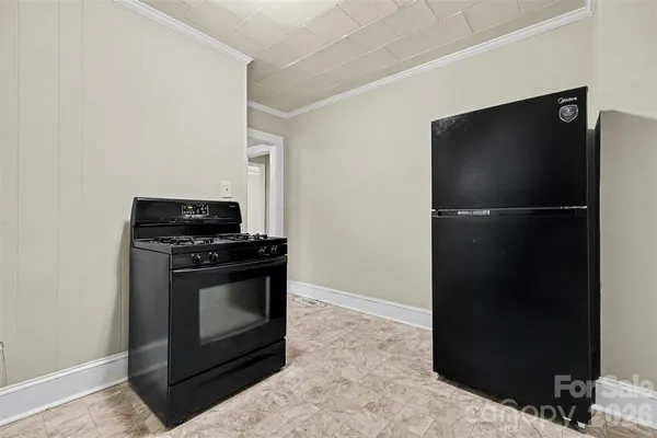 a view of a kitchen with a stove