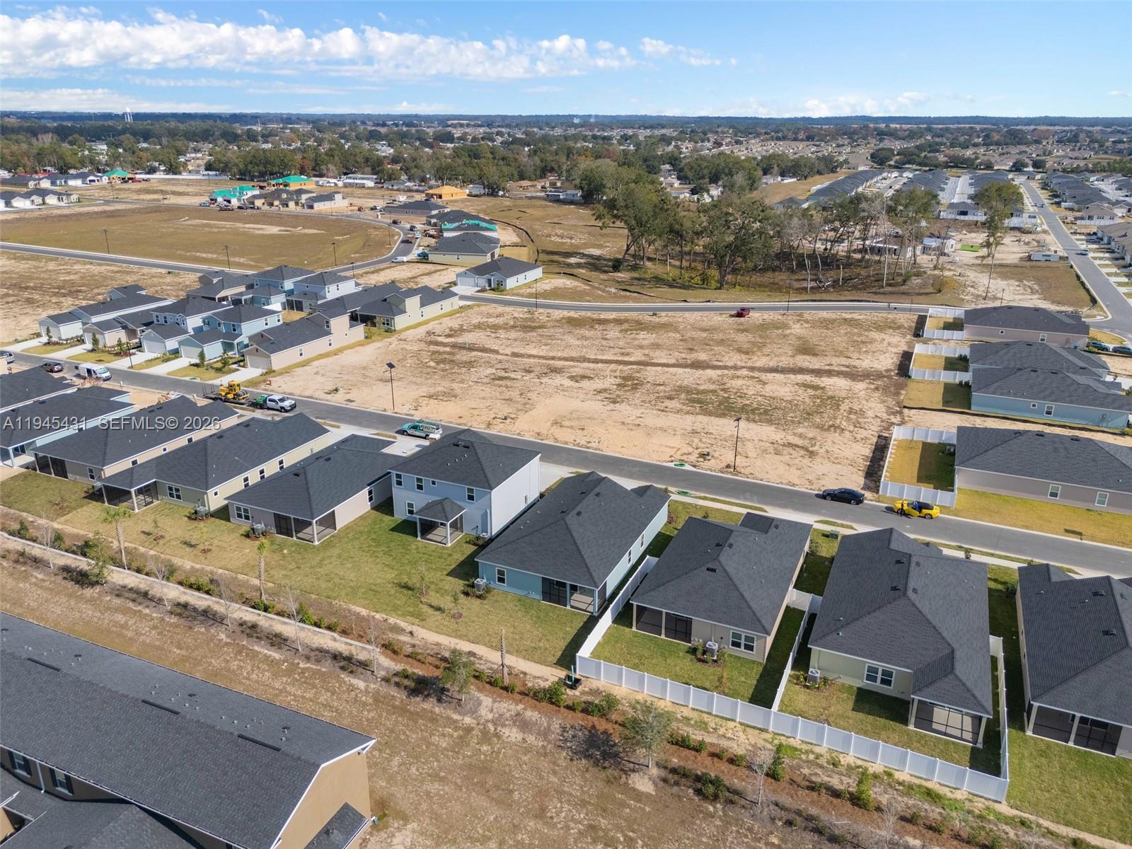 8934 Southwest 69th Terrace Ocala, FL 34476 - Photo 41 of 41 an aerial view of residential houses with outdoor space