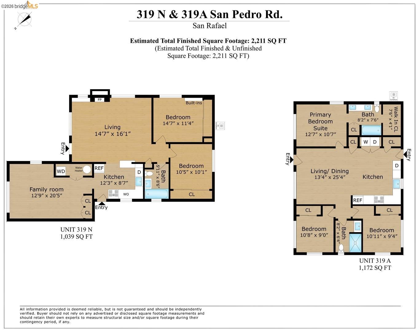 319 North San Pedro Road San Rafael, CA 94903 - Photo 60 of 60 view of property floor plan