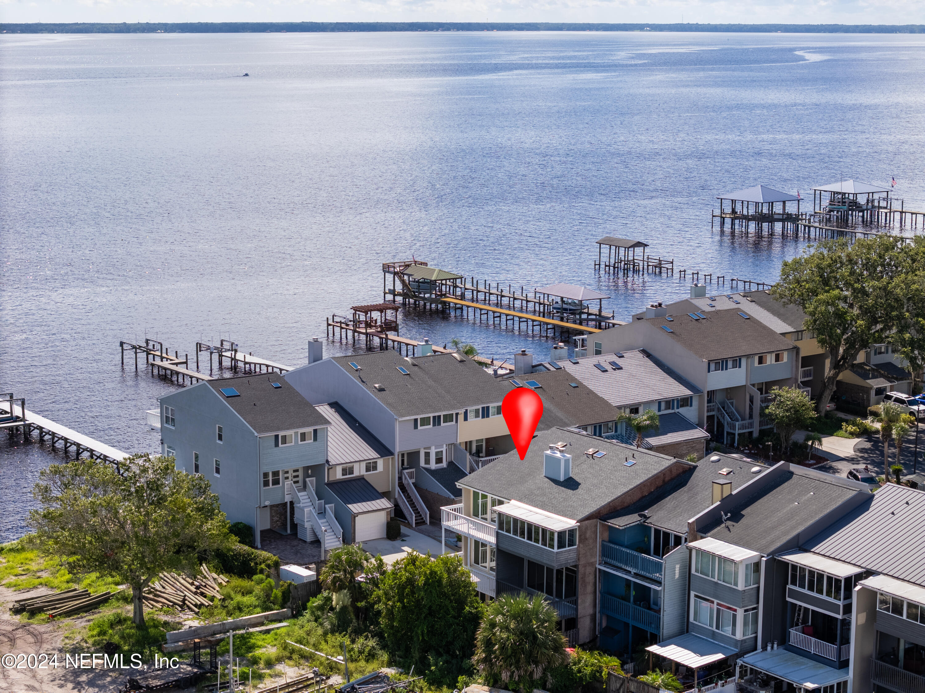 327 Scenic Point Lane Fleming Island, FL 32003 - Photo 2 of 54 an aerial view of residential houses with outdoor space