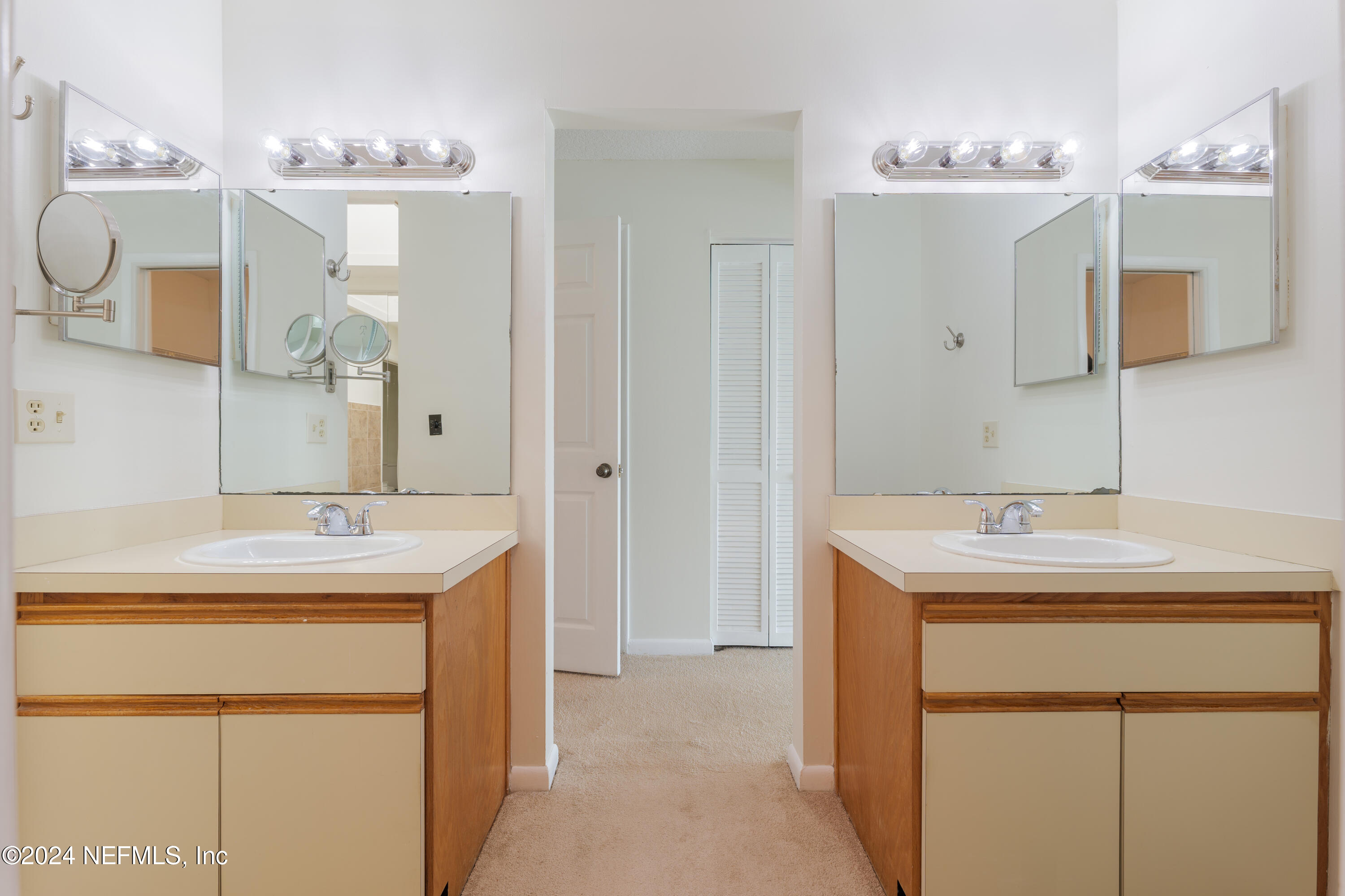 327 Scenic Point Lane Fleming Island, FL 32003 - Photo 29 of 54 a bathroom with a sink and a mirror