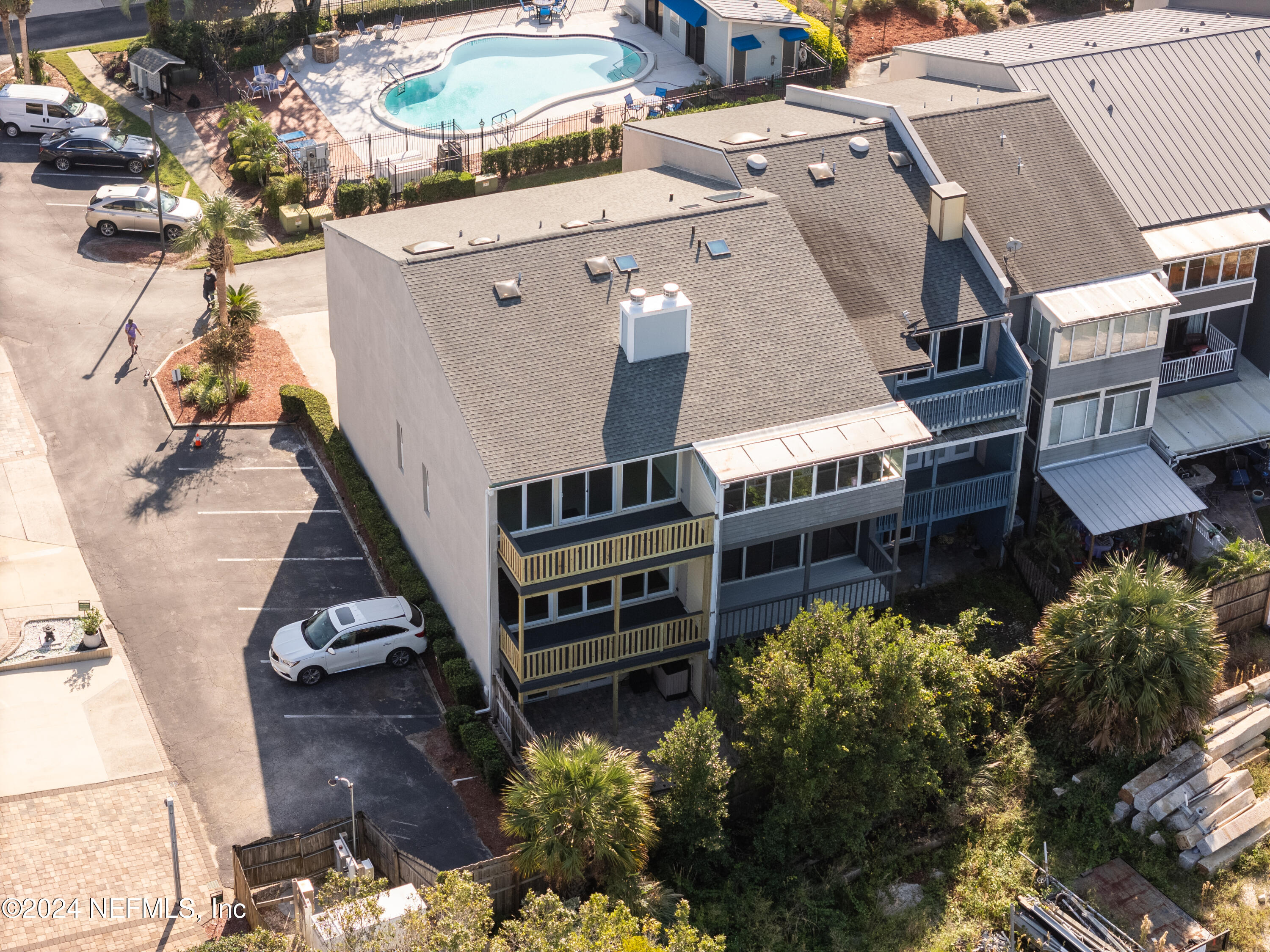 327 Scenic Point Lane Fleming Island, FL 32003 - Photo 4 of 54 an aerial view of a house with a yard