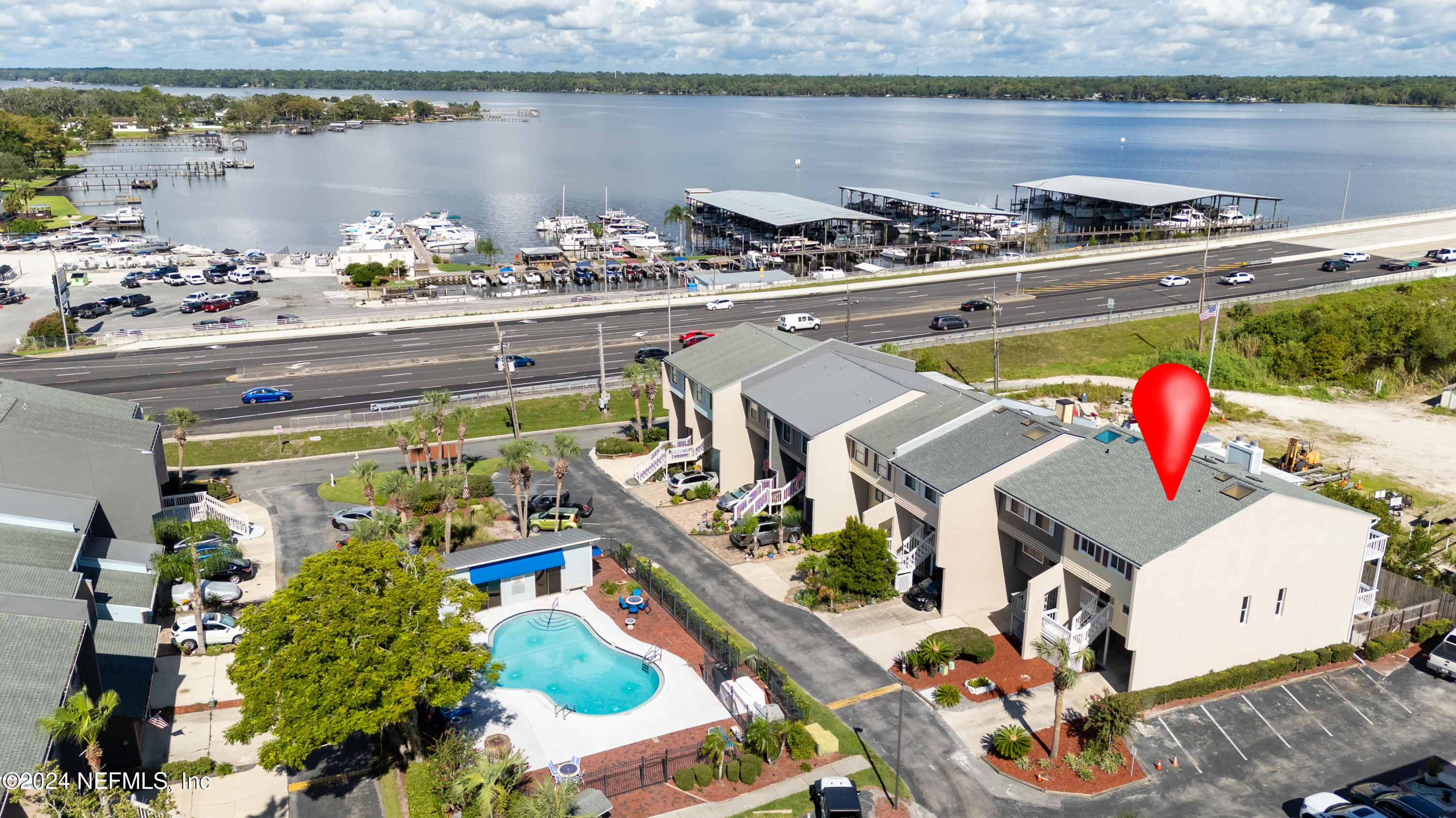327 Scenic Point Lane Fleming Island, FL 32003 - Photo 49 of 54 a picture of a lake view