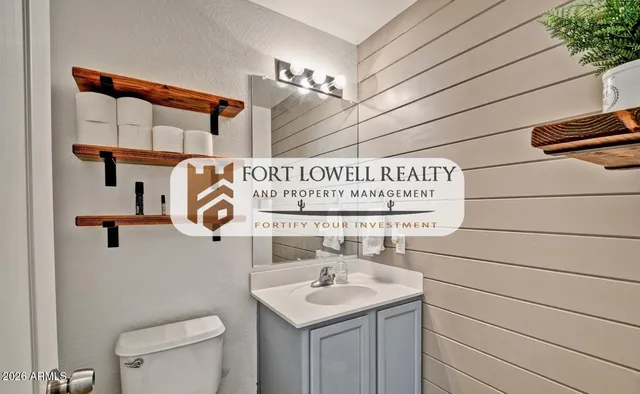 a bathroom with a sink and a toilet