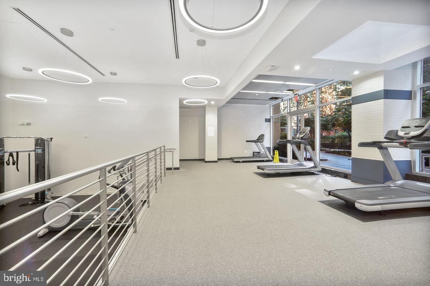 1025 First Street Southeast, Unit 1212 Washington, DC 20003 - Photo 24 of 34 Building amenities - Gym