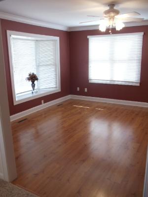 204 Ken Street Dwight, IL 60420 - Photo 12 of 14 an empty room with wooden floor and windows