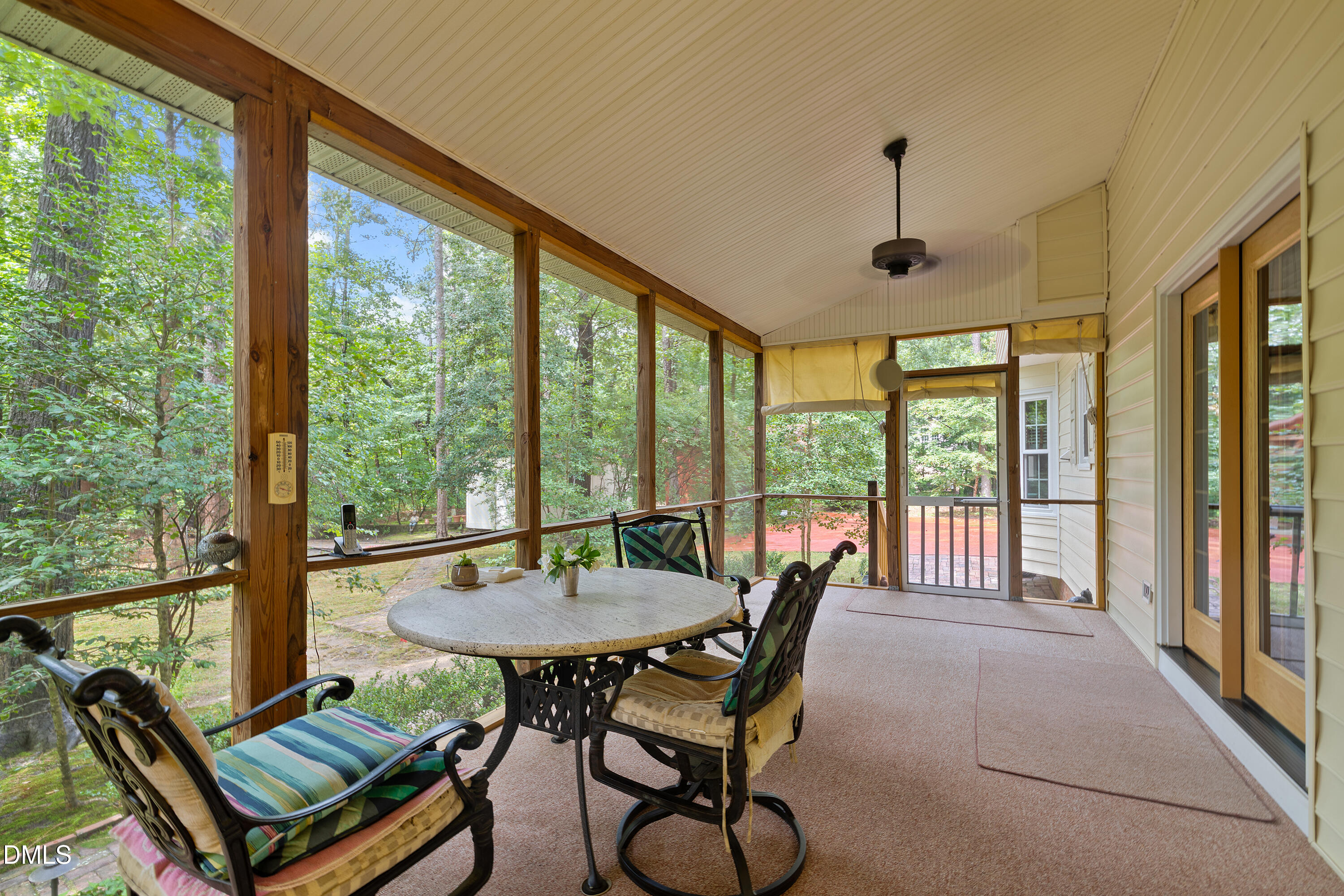 5216 Bridget Drive Raleigh, NC 27603 - Photo 20 of 30 a view of a dining room with furniture window and outside view