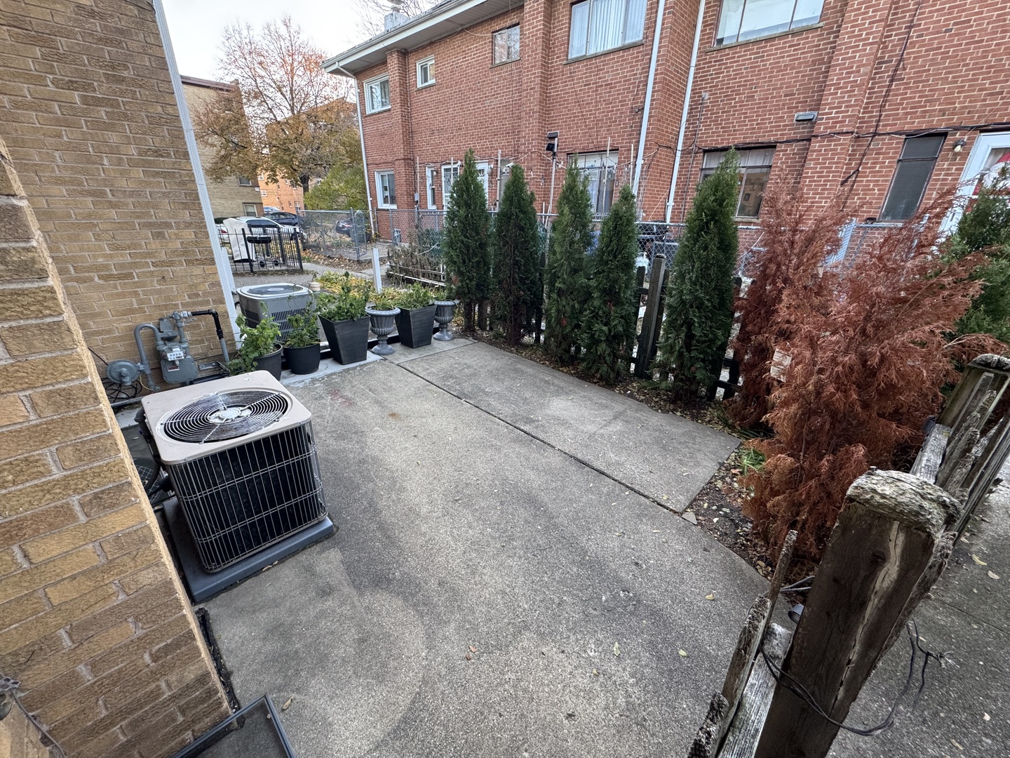 4912 Crain Street, Unit C Skokie, IL 60077 - Photo 15 of 15 a view of a backyard with sitting area and furniture