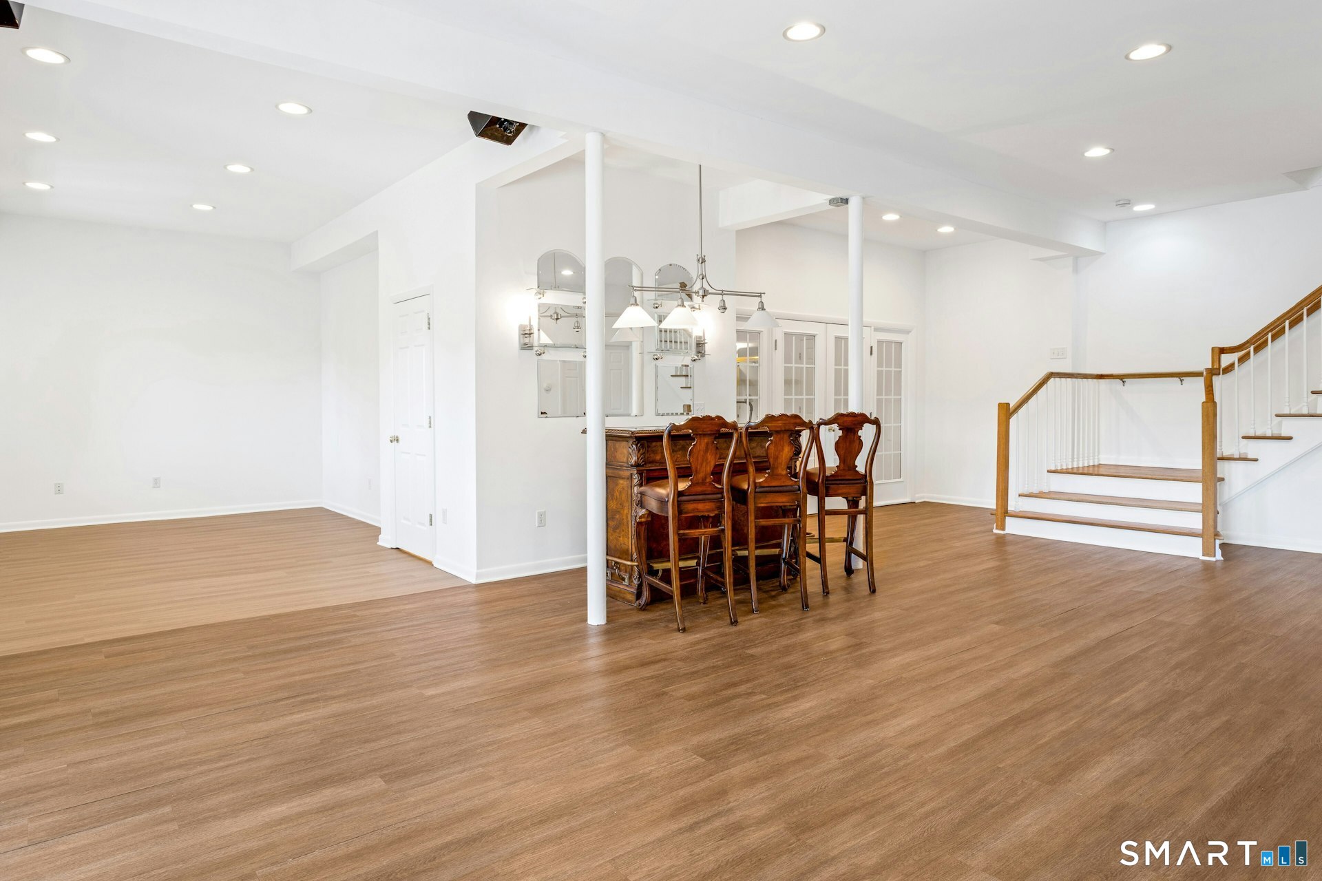 192 Frenchtown Road Bridgeport, CT 06606 - Photo 17 of 28 Family Room and adjacent Entertainment room