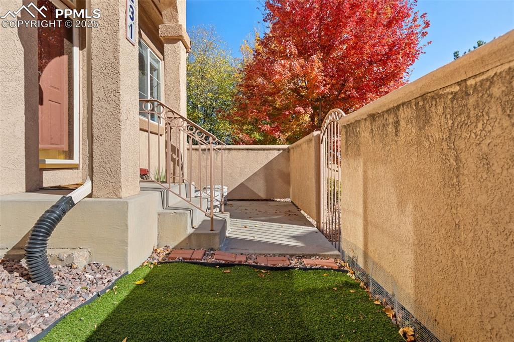 3231 Apogee View Colorado Springs, CO 80906 - Photo 5 of 38 a view of outdoor space yard and patio