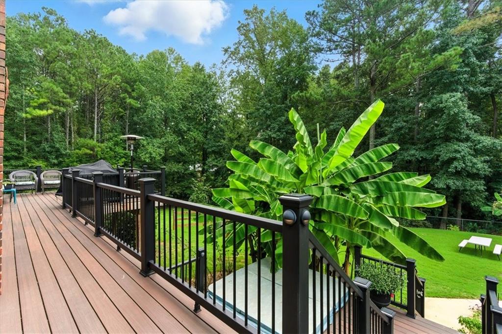 4970 Nebo Road Hiram, GA 30141 - Photo 29 of 61 a view of balcony with wooden floor and fence