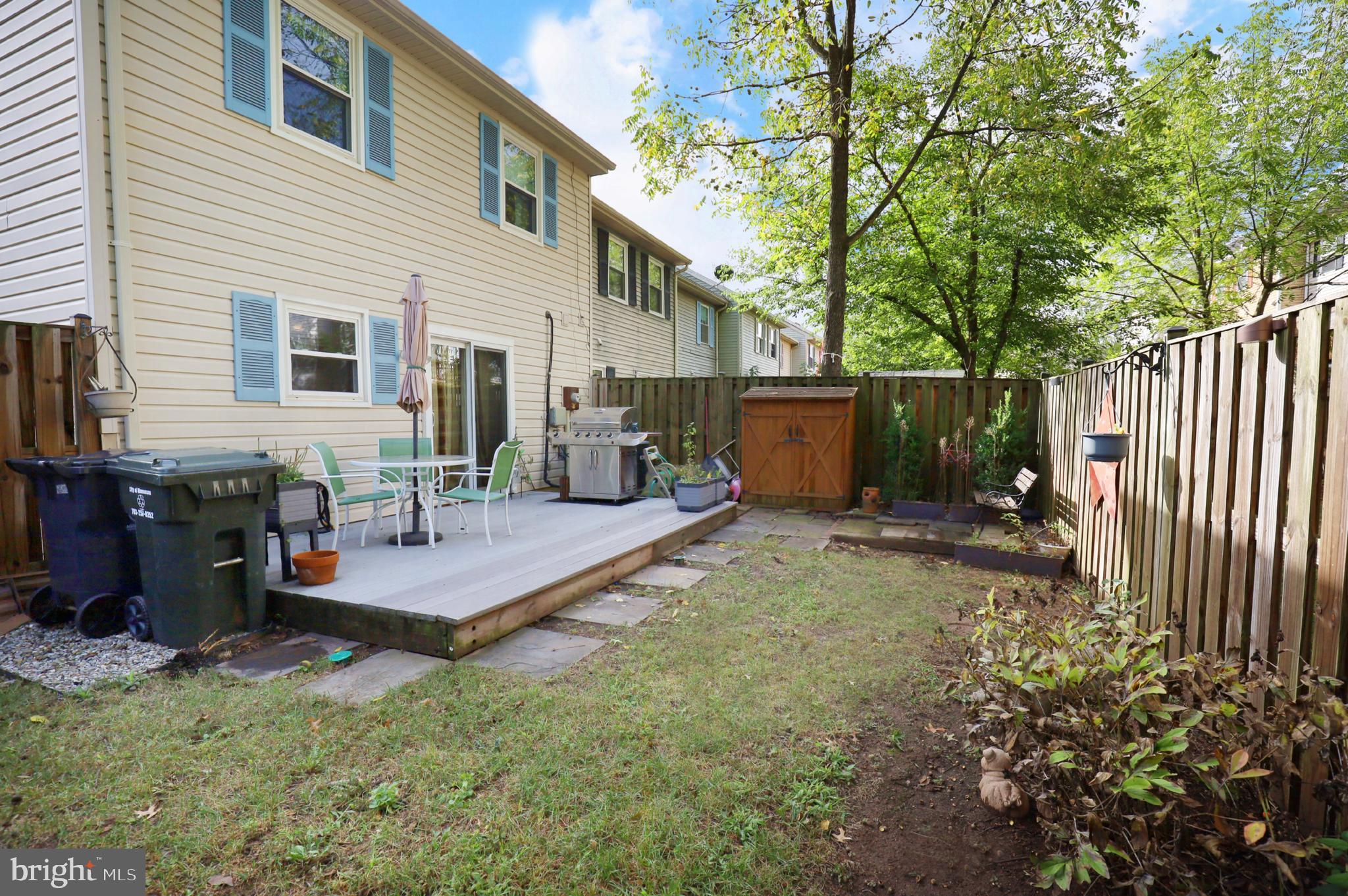 8576 Adamson Street Manassas, VA 20110 - Photo 35 of 37 Fenced Rear Yard