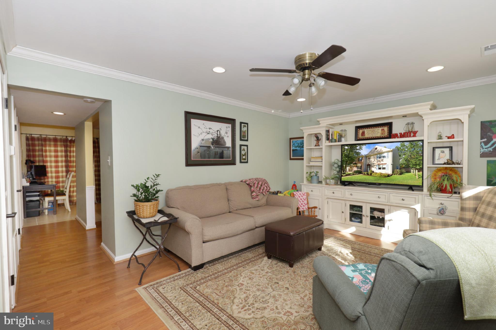8576 Adamson Street Manassas, VA 20110 - Photo 5 of 37 Living Room with Laminate Flooring