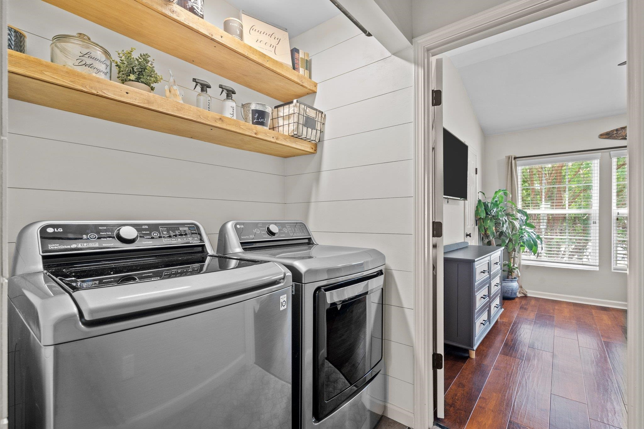 1750 Sorrell Brook Way Raleigh, NC 27609 - Photo 28 of 32 a utility room with dryer and washer