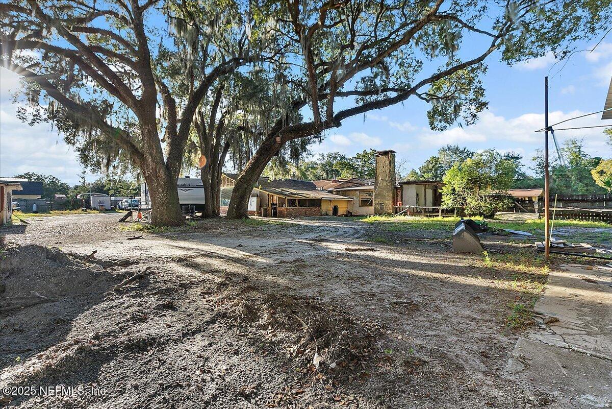 5070 Elinor Road Jacksonville, FL 32257 - Photo 5 of 10 a view of a yard with a tree