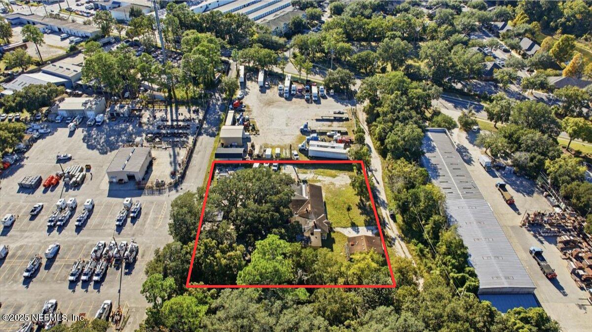 5070 Elinor Road Jacksonville, FL 32257 - Photo 8 of 10 an aerial view of a city