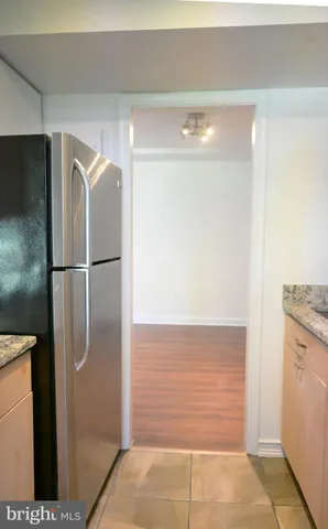 a view of hallway with closet