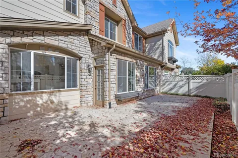 a view of a house with a snow on the wall