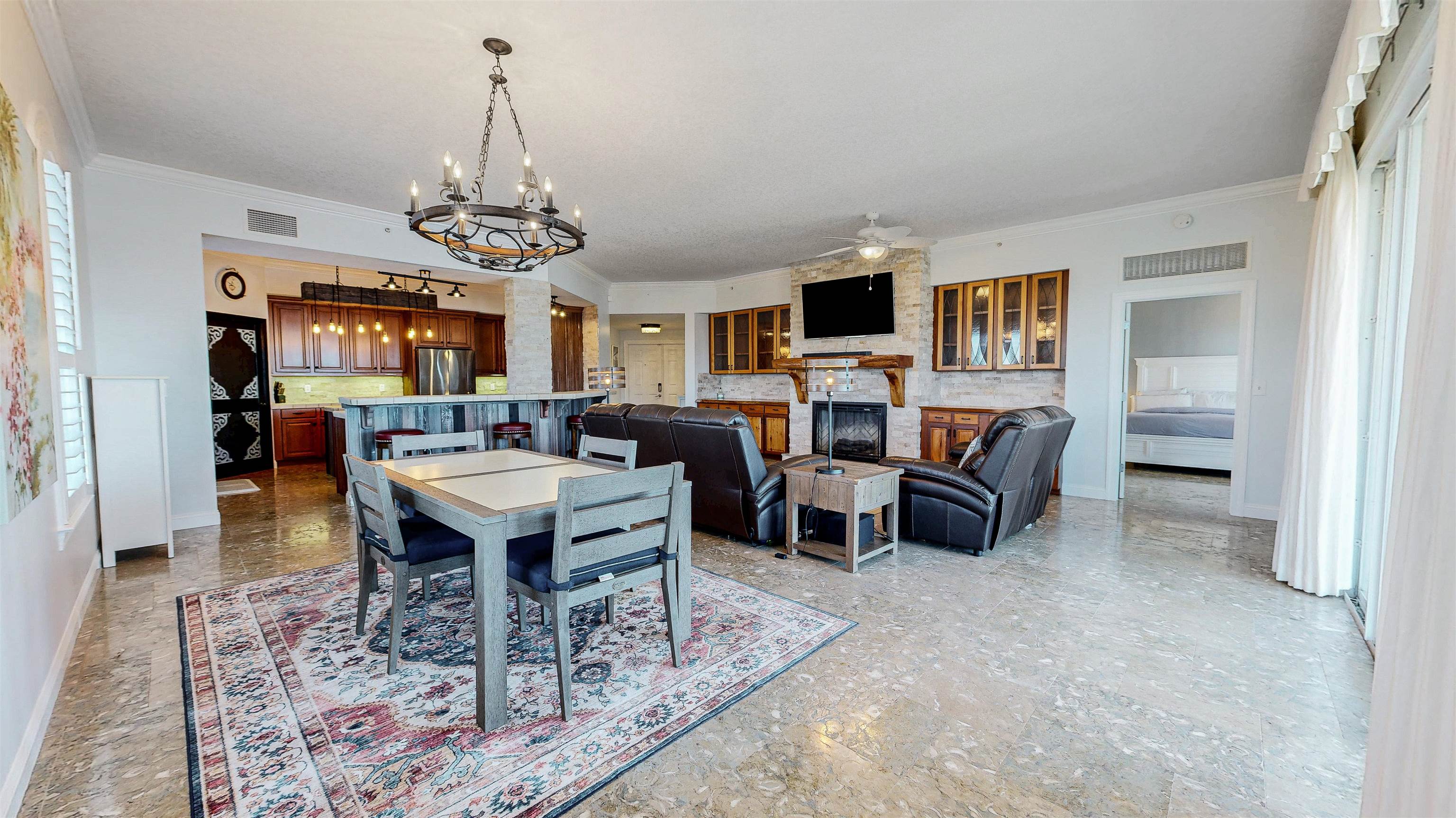 115 Sunset Harbor Way, Unit 303 St. Augustine, FL 32080 - Photo 14 of 76 a view of a livingroom and dining room
