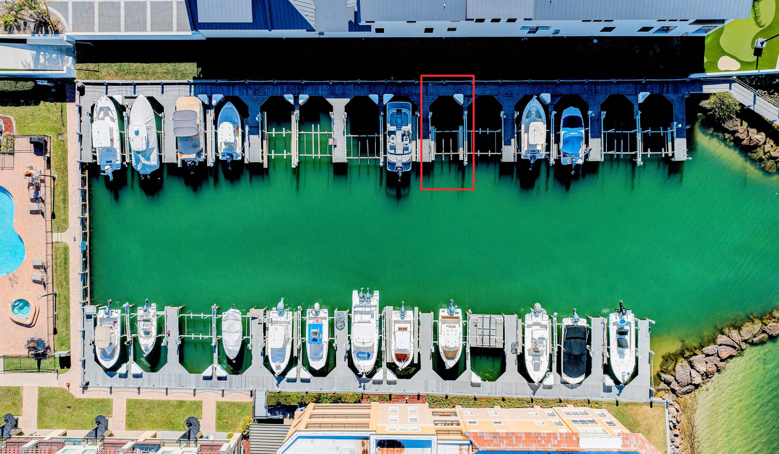 115 Sunset Harbor Way, Unit 303 St. Augustine, FL 32080 - Photo 57 of 76 Aerial view of a nearby body of water