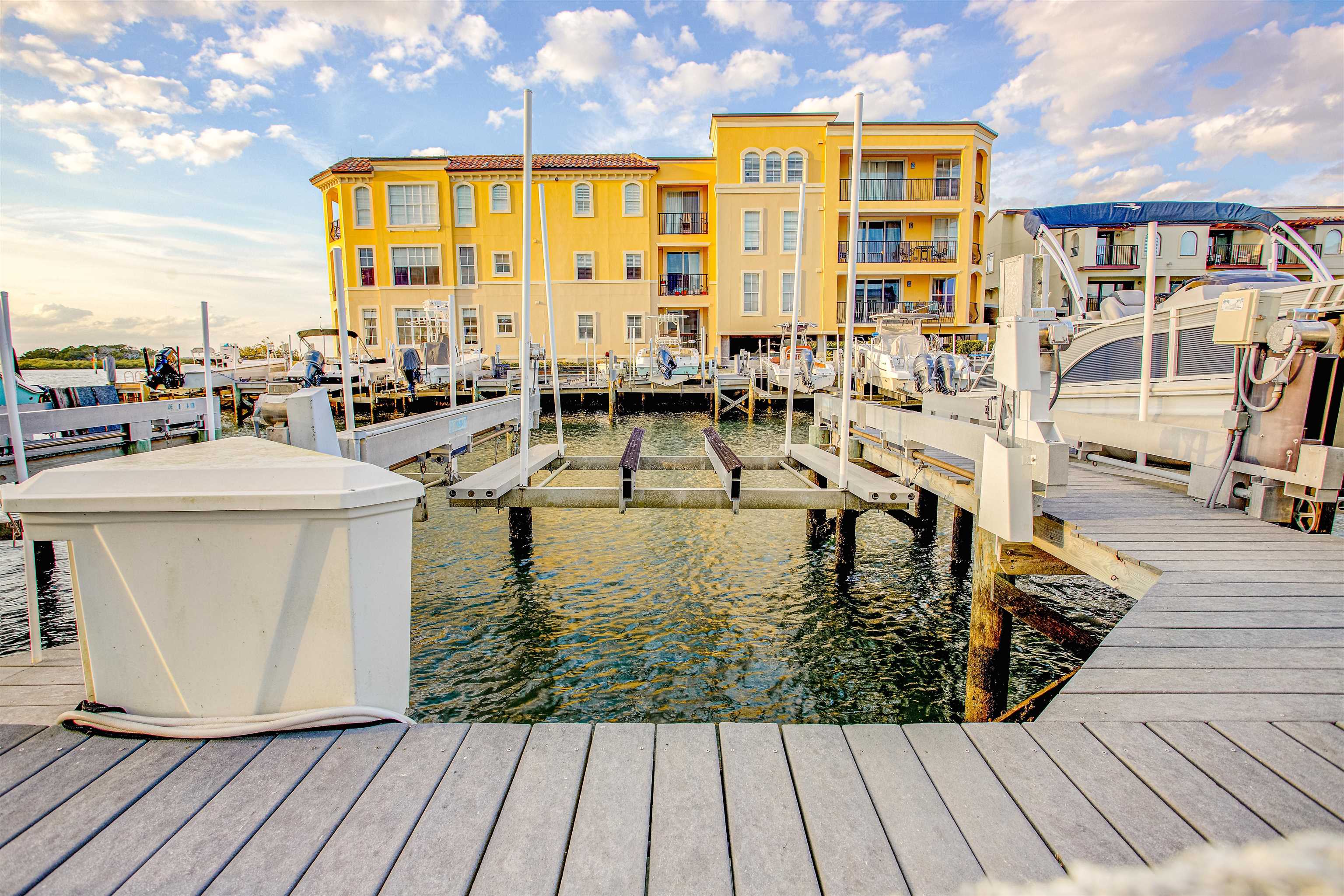 115 Sunset Harbor Way, Unit 303 St. Augustine, FL 32080 - Photo 58 of 76 a view of a swimming pool with seating area