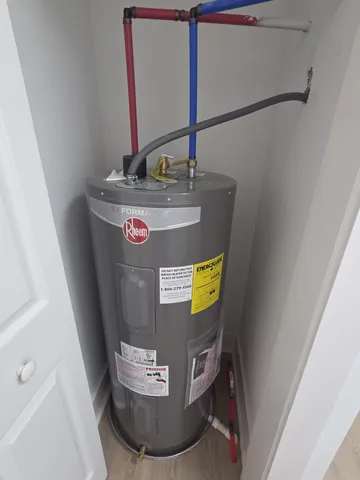 a view of water heater