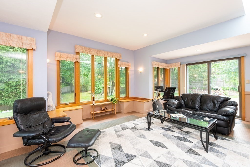36 Wentworth Road Canton, MA 02021 - Photo 17 of 42 a living room with furniture and floor to ceiling windows