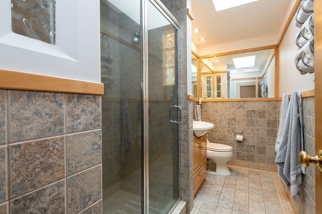 36 Wentworth Road Canton, MA 02021 - Photo 25 of 42 a bathroom with a toilet and a shower