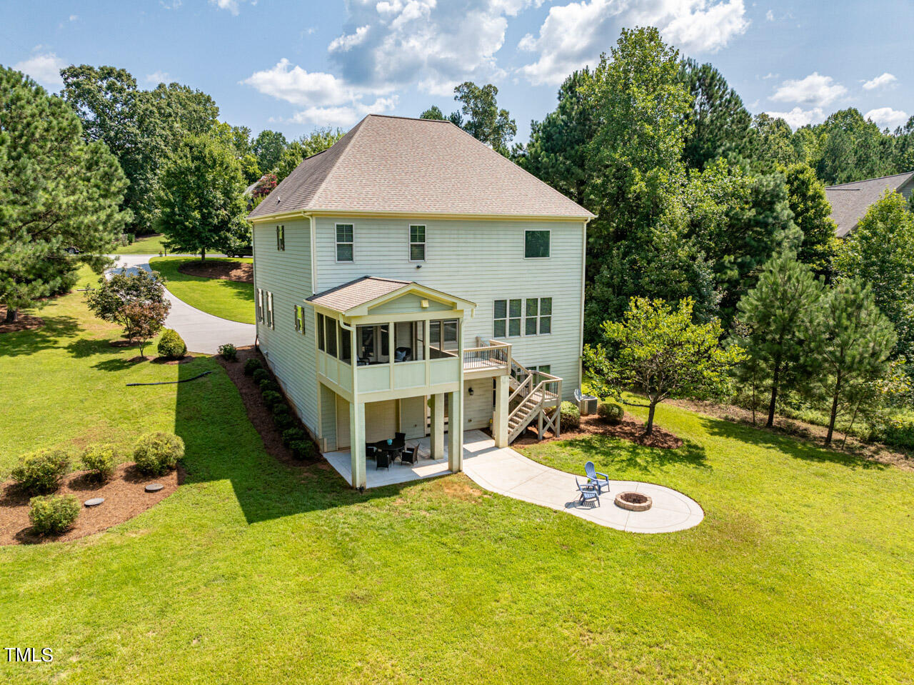 1036 Quiet Ridge Circle Raleigh, NC 27614 - Photo 5 of 60 a view of a house with swimming pool and sitting area