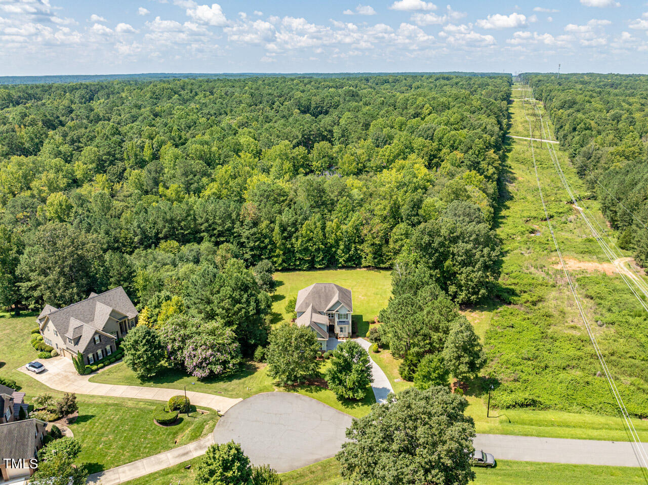 1036 Quiet Ridge Circle Raleigh, NC 27614 - Photo 56 of 60 a view of a field with plants and large trees