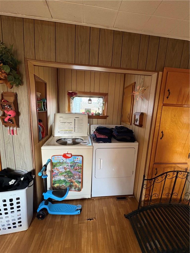 1398 Covered Bridge Road Sidney, NY 13849 - Photo 14 of 35 laundry area set up in dining room could close off