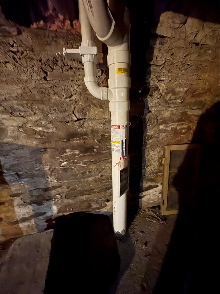 1398 Covered Bridge Road Sidney, NY 13849 - Photo 32 of 35 seller installed radon mitigation system